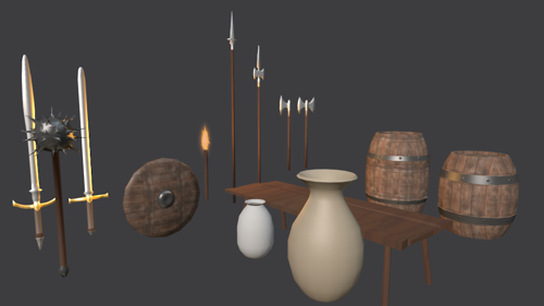 Medieval Game Assets preview image